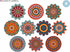 Boho Decor | 10 Mandala Sun Catchers Window Clings | Stained Glass Window Cling | Sun Catcher for Windows Decoration | Glass Door Safety Decals | ...
