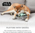 STAR WARS for Pets Baby Yoda The Child in Cradle Ball Figure Dog Toy | Small Plush Toys Fabric Plush Dog Toy, Squeaky Plush Toys for All Dogs,Mult...