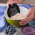 Spring Chef Dough Bench Scraper for Baking with Markings - Stainless Steel Kitchen Dough Cutter Tool with Bowl Pastry Scraper for Pizza, Bread, Pa...