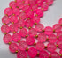 1 Strand Pink Topaz Quartz 17 Pieces Approx Beads Size 10x10mm Shape Curved Cut Carvin Making, Beading & Craft Supplies 7$ST03D134...
