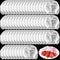 400 Pcs Fresh Keeping Bags,Plastic Food Storage Covers,Elastic Sealing Bowl Lids,Adjustable Wrap Bowl Covers for Family Kitchen Outdoor Picnic...