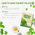 NMPT Centella Asiatica Leaf Tea, 100% Hand Pick, Organic Herbal Tea, 40 Count, Freeze Drying, Gluten Free, Dairy Free, No Sugar Added, Energy Boos...