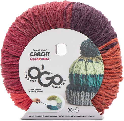 COLORAMA O'GO Caron 180G Wine TIME Yarn......