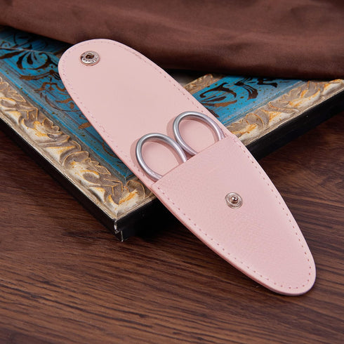 3.6 inch Small Precision Scissors, Sewing scissors with leather sheath cover,Small Stainless Steel craft tools,sewing supplies,Needlework Threadin...