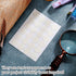 Non-Slip Silicone Grips for Quilt Templates Slip Ruler Grip Stickers Non-Slip Adhesive Rings, 48 Pieces in Total, 24 Large and 24 Small...