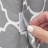 New World Pet Products Dog Crate Cover Featuring Teflon Fabric Protector, Dog Crate Cover Fits Midwest 30-Inch Dog Crates, Light Gray Designer Pat...