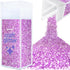 Hemway Premium Craft Glitter Shaker - Lavender Purple | 130g Chunky Metallic Flake Sequins for Resin & Epoxy Crafts | Craft Supplies for Tumblers,...