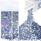 Hemway Premium Craft Glitter Shaker - Azure Blue | 110g Super Chunky Metallic Flake Sequins for Resin & Epoxy Crafts | Craft Supplies for Tumblers...