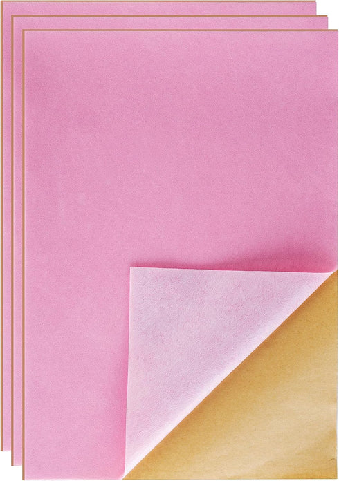 YaoHui 3PCS Self Adhesive Felt Sheet, Felt Sheets with Adhesive Backing, Peel and Stick Felt Sheets Adhesive Backed, A4 Size Felt Adhesive Sheet (...