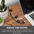 VELCRO Brand Cord Keepers | Soft Nylon Cable Clips Organize Wires in Home, Office, Desk or Nightstand | Removable Adhesive Back Holds Secure, Remo...