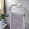 Towel Ring for Bathroom, Chrome Towel Bar Hangers Wall Mount, Stainless Steel Hand Towel Holder, Modern Round Towel Hanger by Eolax...