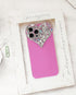 Cute 3D Glitter Case for iPhone 11, Sparkling Aesthetic Heart Gems Bling Case, Pretty shine Colorful Diamond Soft TPU Bumper Case for Women Girl-i...