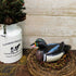 CVHOMEDECO. Primitives Hand Engraving and Painted Wood Wild Duck Farmhouse Figurine Mallard Decorative Accent, 10-1/2 Inch...