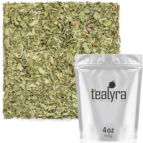 Tealyra - Pure Lemon Verbena - Herbal Loose Leaf Tea - Hot or Iced - Relaxation - Calming - Digestive - Caffeine Free - All Natural - 112g (4-ounc...