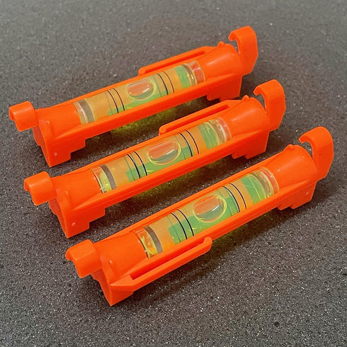 5Pcs String Line Level Hanging Line Bubble Levels for Measuring Building Trades, Surveying, Engineering (Red)...