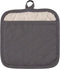 KAF Home Chefs Solid Pot Mitt, Pewter, 100% Cotton, Machine Washable, Made in USA...