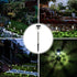 SOLPEX 12 Pack Solar Outdoor Lights Pathway, Stainless Steel Solar Lights Outdoor Waterproof,LED Landscape Lighting Solar Walkway Lights for Lands...