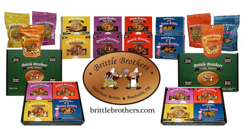 Brittle Brothers Nashville Hot Peanut Brittle - 5 oz. Bag...