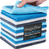 MagicFiber Microfiber Cleaning Cloth (12 Pack, 13x13 in) - Thick Cleaning Towels, Rags & Dusting Cloths for House, Kitchen, Windows, Cars & More -...