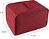 Toaster Cover with 2 Pockets,Can hold Jam Spreader Knife & Toaster Tongs, Toaster Appliance Cover with Top handle,Dust and Fingerprint Protection,...