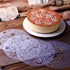 15-Pack Magnoloran Wedding Cake Stencils Cake Templates Spray Floral Cake Molds, Baking Tools, Dessert Decorating Molds...