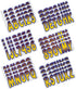 Hardline Products Series 200 Factory Matched 3-Inch Boat & PWC Registration Number Kit, Yellow/Purple - YEPUG200...