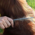 ROPO Dog Comb for Removing Matted Fur - Pet Dematting Comb with Rounded Teeth and Non-Slip Grip Handle - Prevents Knots and Mats for Long and Shor...