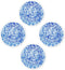 Enamelware Dinner Plate, 10.25 inch, Blue/White Splatter (Single)...