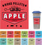 Smoker Grill Pellet Label Stickers, for Wood Pellet Storage Containers, Pasted on Pellet Storage Bucket for Easy Identification of Pellets of Diff...