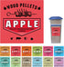 Smoker Grill Pellet Label Stickers, for Wood Pellet Storage Containers, Pasted on Pellet Storage Bucket for Easy Identification of Pellets of Diff...
