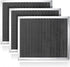 Cenipar 97007696 Charcoal Odour Filter for Range vent hood (8 3/4" X 10 1/2" X 3/8")-3 Pack