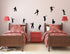 Video Game Wall Decal Wall Sticker Poster Floss Dancing Game Room Decor Peel & Stick Game Decal Baby Bedroom Home Decor Gaming Stickers (34.6" x 2...