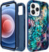 for iPhone 11 Pro Max Case, Designer Mandala Pattern Heavy Duty Protective Shockproof 11 Pro Max Phone Cases for Women Men Girls Boys, Hard Bumper...