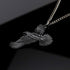 Black Raven Black Crow Gothic Pewter Pendant Necklace...