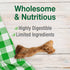 Nylabone Healthy Edibles Natural Dog Chews Long Lasting Ham Flavor Treats for Dogs, Small/Regular (16 Count)...