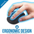 SABRENT Mini Travel 2.4GHz Wireless Mouse with Nano Receiver (MS-WSML)...