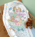 Jack Dempsey Needle Art Noah's Ark Crib Quilt Top...