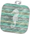 3dRose Pot Holder, A Rustic Weathered Coastal and Nautical Seahorse for Beach Decor...