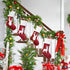 SupMLC Christmas Stockings, 2 Pcs 18 inches Christmas Stockings, Burlap with Large Plush Cuff Stockings, for Family Holiday Xmas Party Decorations...
