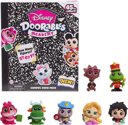 Disney Doorables Academy Campus Crew Series 1, Blind Bag Inspired Figures, Styles May Vary, Officially Licensed Kids Toys for Ages 5 Up by Just Pl...