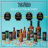 Mini Hot Sauce Challenge Box by Tabañero, Original, Extra Hot, XXX Hot & Dragon’s Breath, Hot Sauce Gift, Gluten Free, All Natural, Low Sodium, Ve...