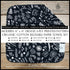 | REusable Paper Towels with Wash Bag | Charcoal Black 12 x Washable Eco Friendly Paperless Paper Towels Napkins Cloth Kitchen Washable Reusable P...