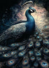 Beautiful Peacock Rice Paper, 11.5 x 16 inch - for Decoupage Furniture Crafts...