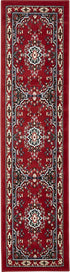 Home Dynamix Premium Sakarya Traditional Medallion Border Area Rug, Claret, 1'9"x7'2" Runner...