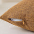Kevin Textile Decorative Throw Cushion Covers Farmhouse Cushion Case Indoor Outdoor, Set of 2, 22 x 22 inches (55x55cm), Hazel Brown...