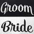 DALIX Bride Groom Dad Hats Baseball Caps Newlywed Wedding Party Gift...