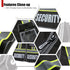 Retro-Reflection Security Safety Vests Heavy Duty Black Mesh with 5 Pockets and Front Zipper Meet ANSI/ISEA 107-2015 (Black-22, Medium)...