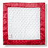SwaddleDesigns Baby Lovie, Small Security Blanket, Plush Dots with Satin Trim, Red, 14 x 14 inches (36 x 36 cm)...