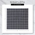 DII Basic Terry Collection Windowpane Dishcloth Set, 12x12, Blueberry, 6 Piece...