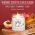 Apple Cider Candle, Fall Candles I Apple Cider, Cinnamon & Nutmeg - Infused with Essential Oils I Mulled Cider Fall Scented Candle (Soy) for Home ...